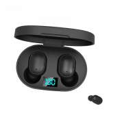 E6S Waterproof Bluetooth Headset 5.0 TWS True Wireless Stereo Mini Cute Earphones Auto Charging Box for Xiaomi Redmi Air Dots