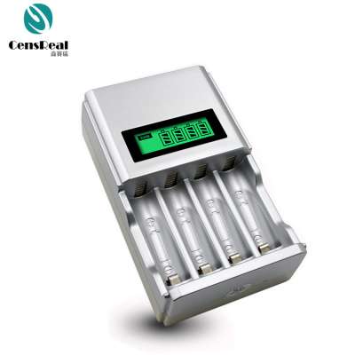 New top quality rapid LCD AA AAA digital charger smart charger for rechargeable AA AAA battery