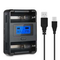 Dual Bay 18650 Universal Rechargeable  lithium Battery charger 3.7v rechargeable battery 18650 battery charger